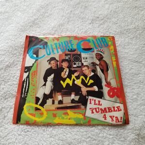 Culture Club I'll Tumble 4 Ya Vintage 80s classic vinyl record pic sleeve